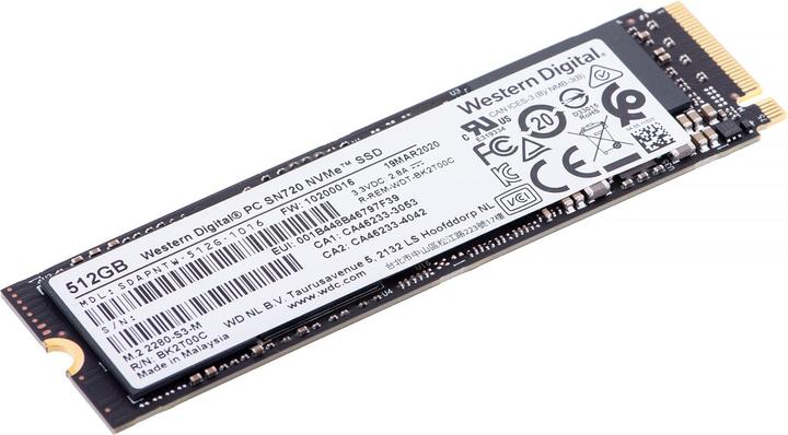 Actual product image Fujitsu SSD 512 GB internal (512 GB, M.2 2280)
