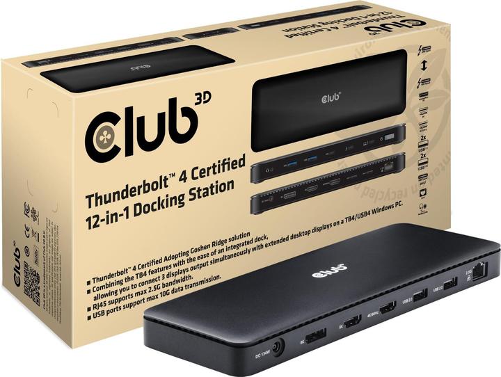 Actual product image Club 3D CSV-1582 (Thunderbolt, 11 Ports)