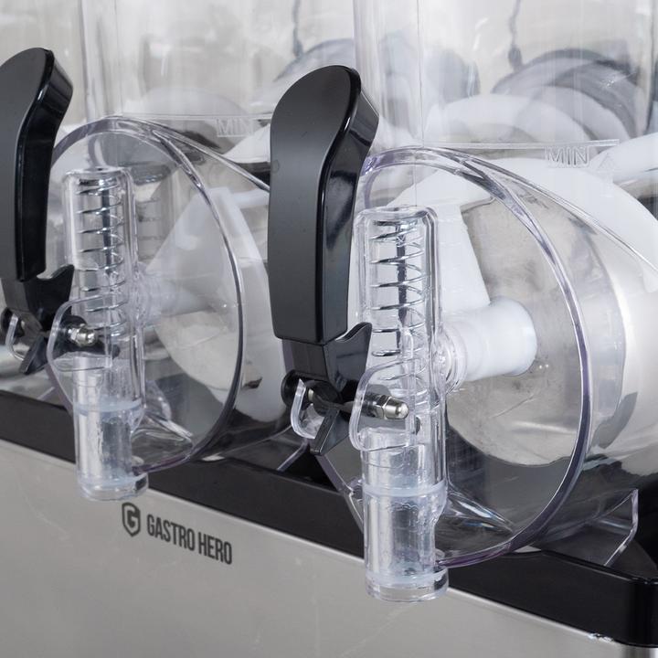 Produktbild Gastro Hero Slush Eis Maschine Edelstahl