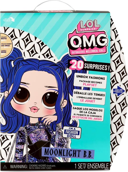 Actual product image L.O.L. Surprise! L.O.L. Surp. OMG Doll S4.5-Moonlight B.B