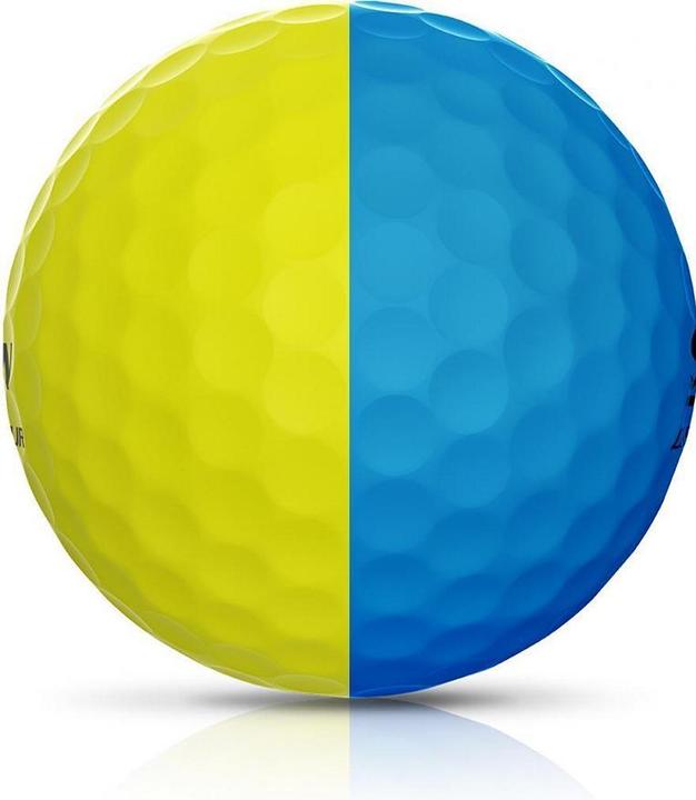 Actual product image Srixon Q-Star T3 Divide yellow-blue