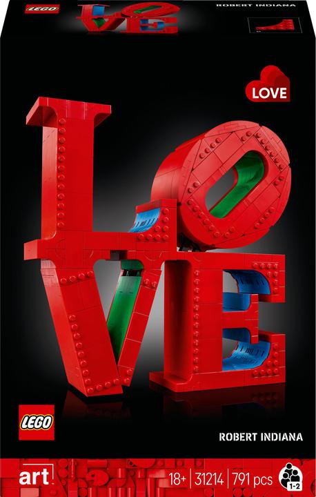 Image du produit LEGO Love (31214, LEGO Art)