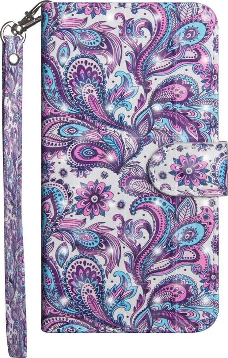 Blue, Violet, White