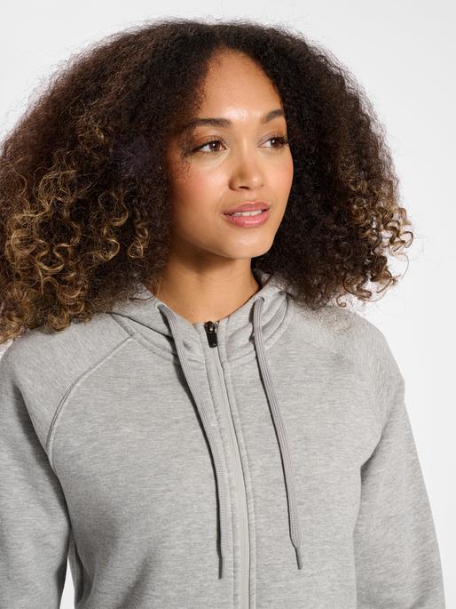 Immagine prodotto hummel Felpa Con Cappuccio Rossa Con Zip Pesante Donna (XL)