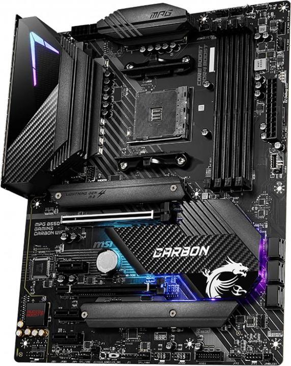 Produktbild MSI Mpg B550 Gaming Carbon Wifi (AM4, AMD B550, ATX)