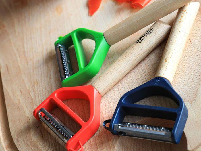 Image du produit Opinel Éplucheur T-Duo en bois Vert