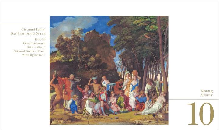 Produktbild Harenberg Eine Reise durch die Welt der Kunst Premiumkalender 2026 - 365 Meisterwerke (23 x 17 cm, Harter Einband, Deutsch)