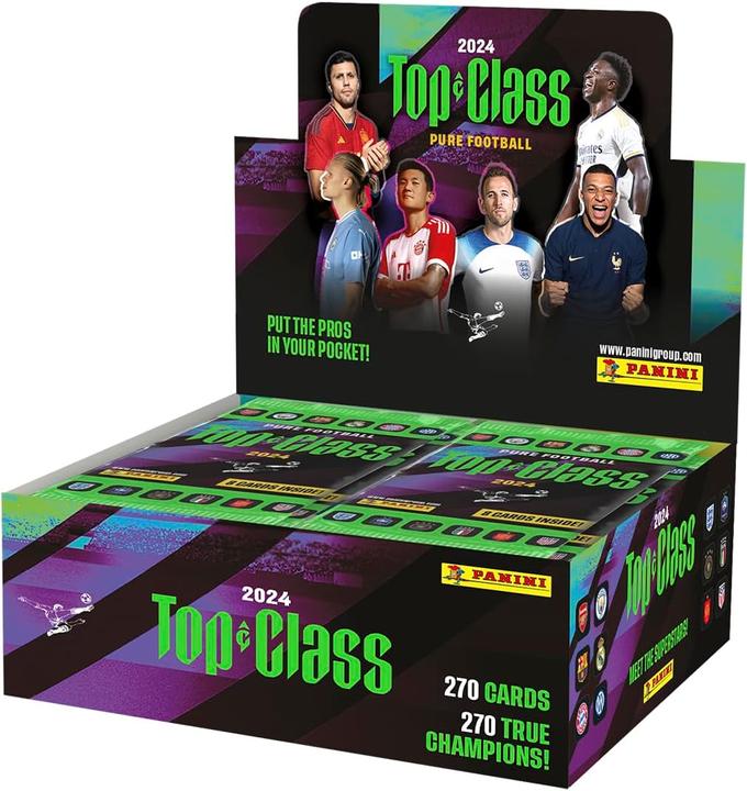 Actual product image Panini Cards Top Class 2024 (English, Booster Pack)