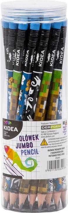 Produktbild Kidea Dicker dreieckiger Bleistift mit Aufdruck (28 Stück) (28 x)