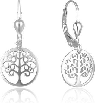Beneto Fashion silver earrings tree of life AGUC2710 (L)