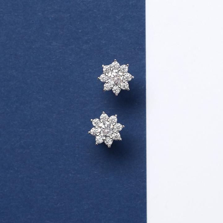 Immagine prodotto Morellato Tesori SAIW187 Orecchini a perno a fiore in argento riciclato (Argento 925)