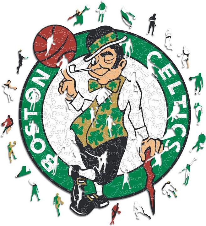 Produktbild Iconic NBA - Boston Celtics - Holz Puzzle Grösse L (500 Teile) (500 Teile)