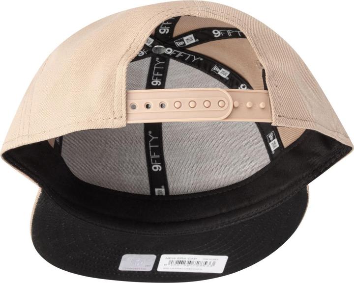 Actual product image New Era 9Fifty Snapback Cap - Las Vegas Raiders Camel Beige