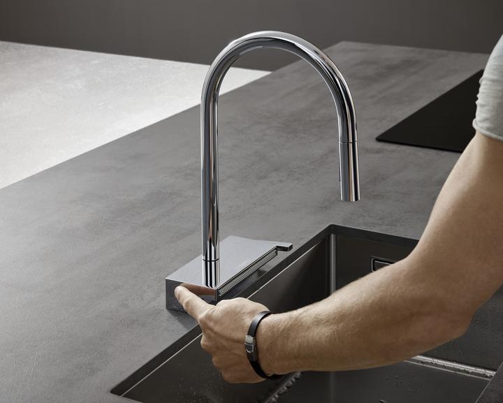 Productafbeelding hansgrohe Aquno Select M81 Eéngreeps keukenmengkraan 170 (chroom)