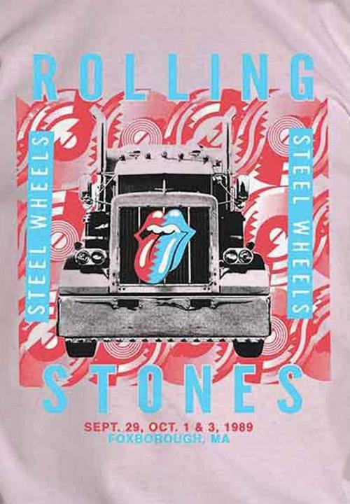 Actual product image The Rolling Stones Steel Wheels TShirt (XXL)