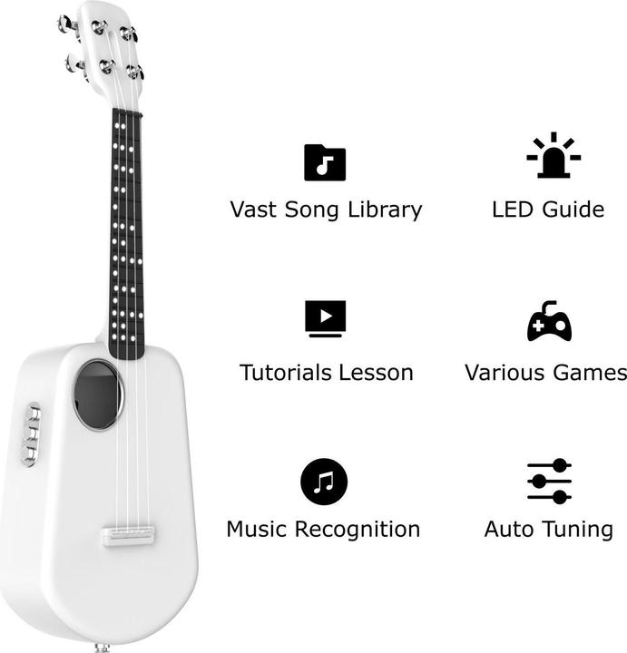 Immagine prodotto Popu Music Ukulele Populele 2 Pro (Semi-acustico)