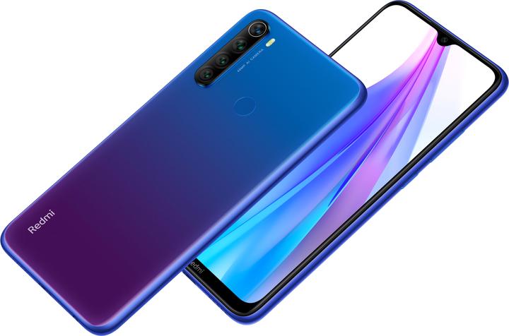 Produktbild Xiaomi Redmi Note 8T (128 GB, Starscape Blue, 6.30", Dual SIM + SD, 48 Mpx, 4G)