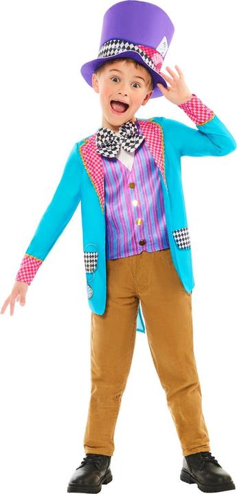 Produktbild Alice In Wonderland Kostüm ‘” 'Verrückter Hutmacher“ (128)