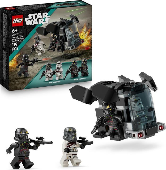 Actual product image LEGO 75412 Death Trooper & Night Trooper Battle Pack (75412, LEGO Star Wars)