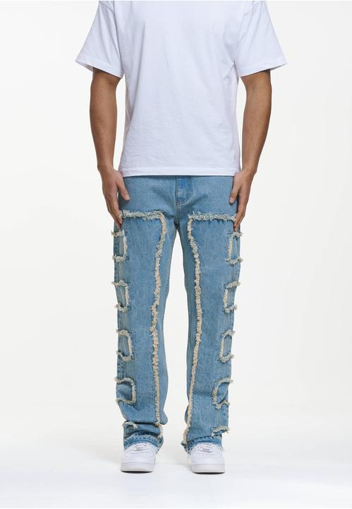 Immagine prodotto 2Y Studios Kosa Destroyed Straight Jeans - 184639 (32)