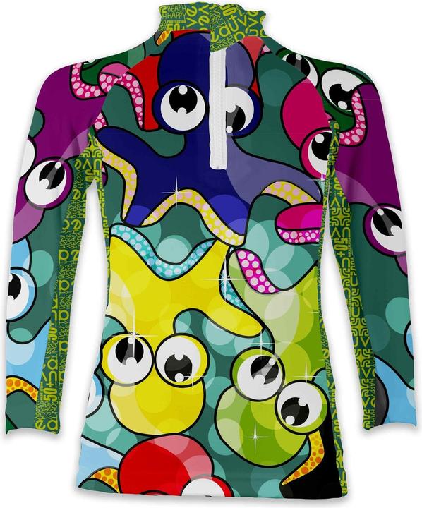 Uvea Kinder UV Badeshirt arm Biarritz la mer monte (68, 70, 72, 74)