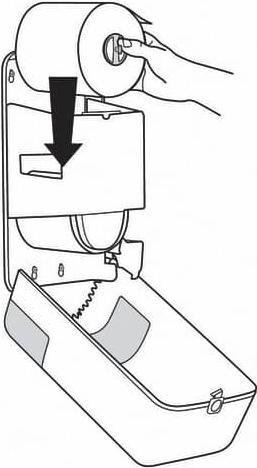 Produktbild Tork Doppelrollen-Toilettenpapier-Spender, weiá