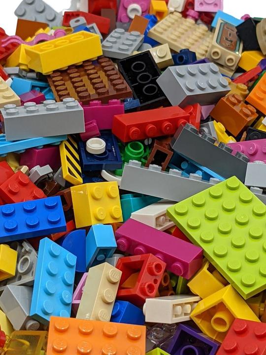 Image du produit LEGO Briques Mélange de couleurs - 400 gr. - ca. 400 pièces - Colorful bricks mix - NOUVEAU (LEGO Accessoires)