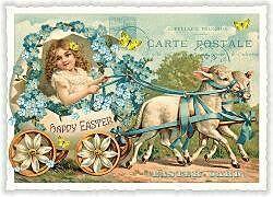 Produktbild Edition Tausendschön Postkarte. Sweet Memories / Happy Easter / Quer