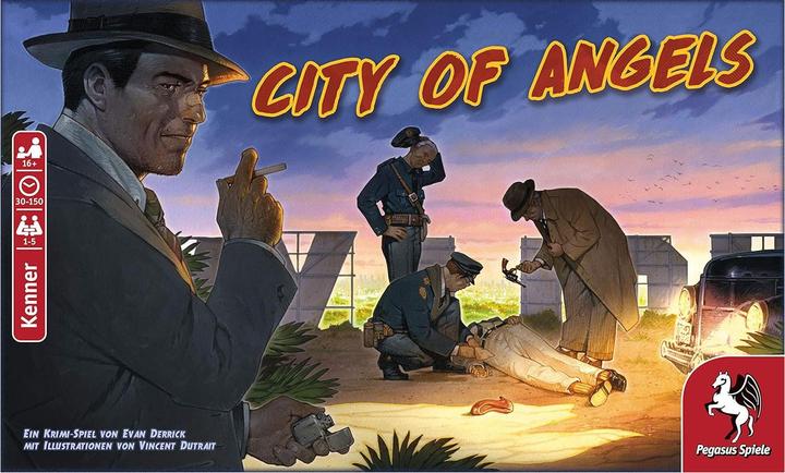 Produktbild Pegasus 57460G - City of Angels, Brettspiel, 1-5 Spieler, ab 16 Jahren (DE-Ausgabe) (Deutsch)