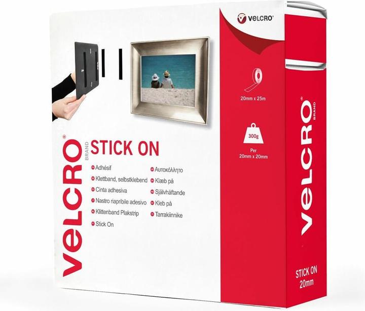 Immagine prodotto Velcro brand Nastro di velcro per incollare Adesivo (20 mm)