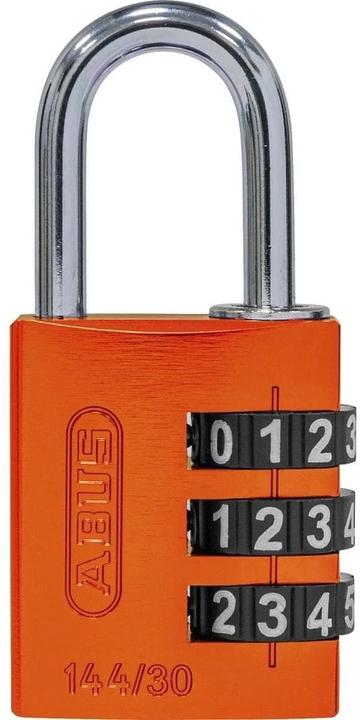 Produktbild Abus Zahlenschloss 144/30 B/DFNLI Orange Aluminium