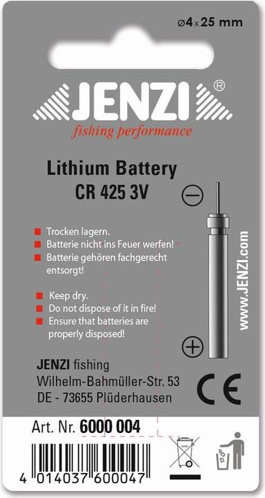 Produktbild Jenzi Stabbatterie 3 Volt CR425 - Verlässliche Energiequelle für Ihr Gerät