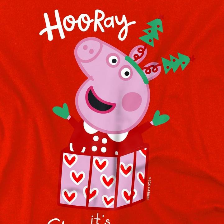 Produktbild Peppa Pig TShirt weihnachtliches Design (128)