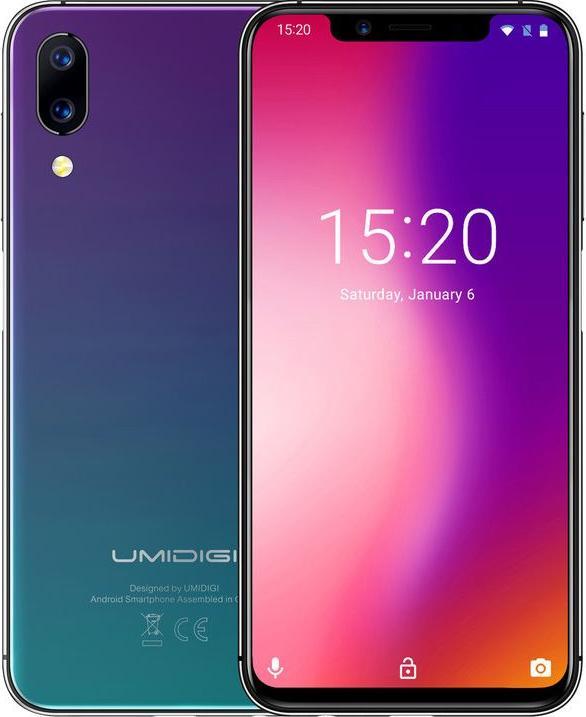 Produktbild Umidigi One (32 GB, Twilight Color, 5.90", Dual SIM, 12 Mpx, 4G)