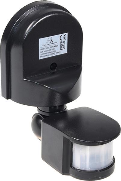 Image du produit Maclean Ścienny czujnik ruchu i zmierzchu 180° max. 1200W czarny MCE25 B (12 m)