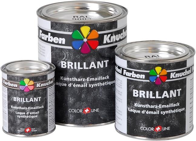 Produktbild Knuchel Kunstharz-Emaillack Brillant (RAL 0000, 0.75 l)