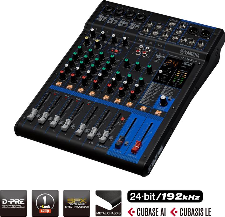 Immagine prodotto Yamaha MG10XUF (Mixer da studio e live)