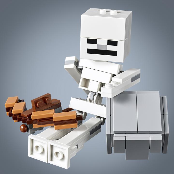 Actual product image LEGO Skeleton with magma cube (21150, LEGO Minecraft)