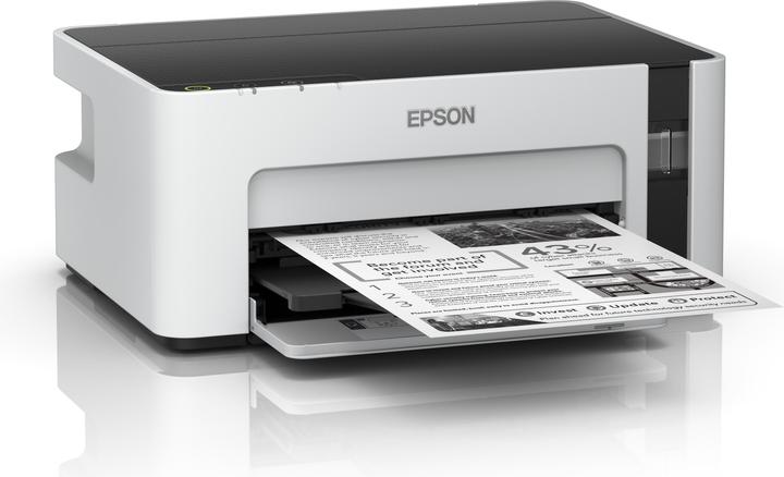 Produktbild Epson EcoTank M1100 - 1440 x 720 DPI - 1 - A4 - 15000 Seiten pro Monat - 32 Seiten pro (Tintentank, Schwarz-Weiss)