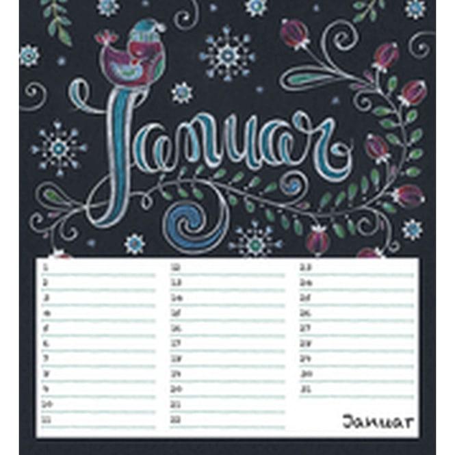 Image du produit Calendrier d'anniversaire Chalk Love (Spécial, Allemand)