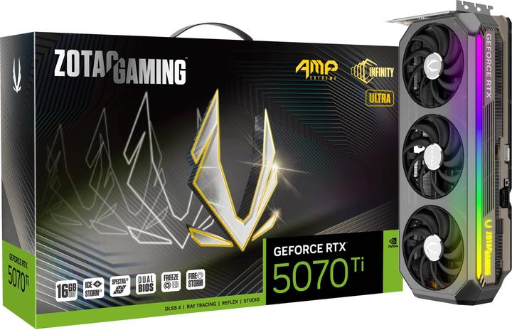 Produktbild Zotac GeForce RTX 5070 Ti AMP Extreme INFINITY ULTRA (16 GB)