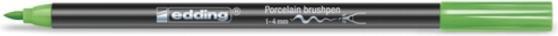 Produktbild Edding Porzellanmalstift Brushpen (Hellgrün, 4 mm, 1 x)