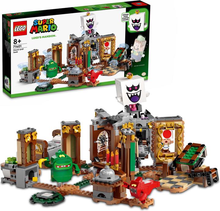 Produktbild LEGO Luigi’s Mansion: Gruseliges Versteckspiel - Erweiterungsset (71401, LEGO Super Mario)
