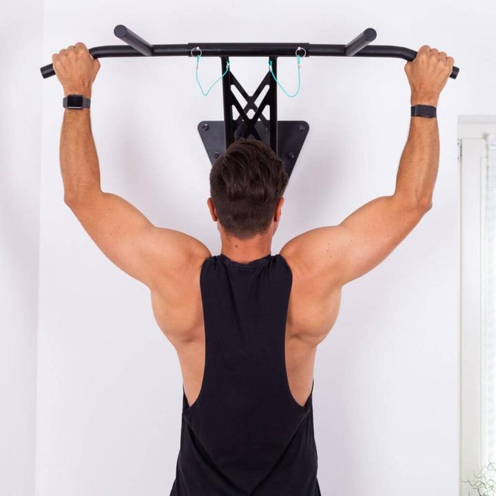 Immagine prodotto Pullup & Dip Klimmzugstange und Dip Stange fr Wandmontage an Innen- und Auenwand, weltweit einzigartig