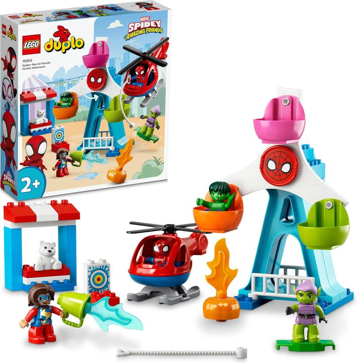 Image du produit LEGO Spider-Man & Friends : Aventure à la fête foraine (10963)
