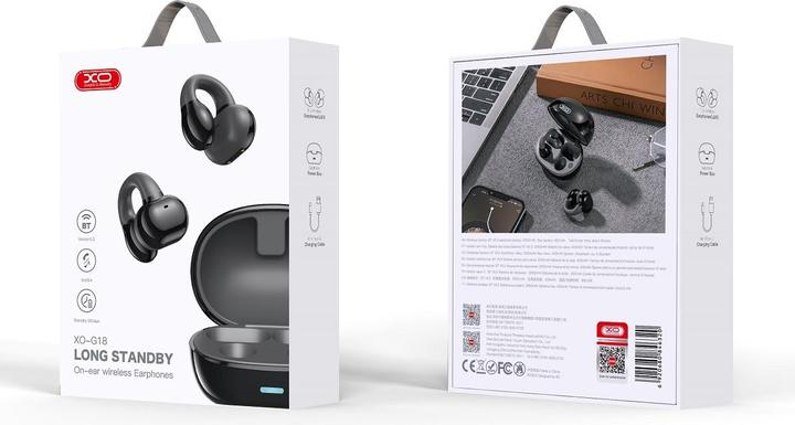 Actual product image xO Bluetooth earphones G18 TWS black (6 h, Wireless)