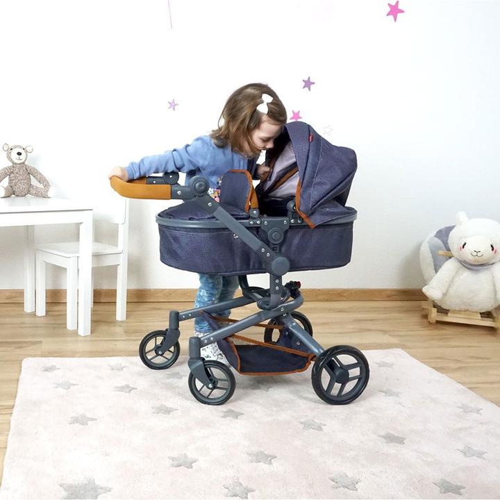 Image du produit Knorrtoys Puppenwagen Boonk - dark blue
