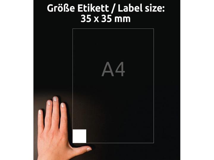 Actual product image Avery QR Code labels