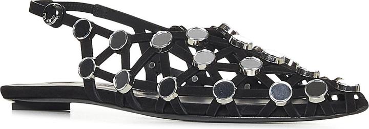 Actual product image The Attico Scarpe Basse Nero (39)