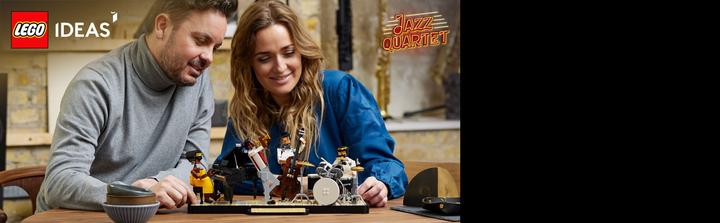 Produktbild LEGO Jazz-Quartett (21334, LEGO Ideas)